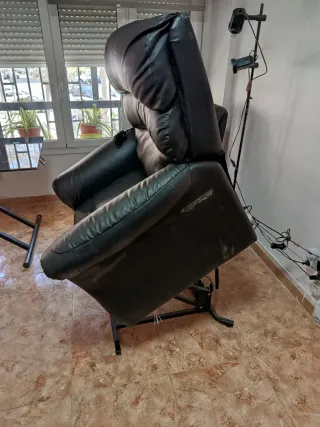 Sillón Eléctrico Reclinable Negro