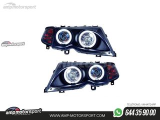 FAROS DELANTEROS OJOS DE ANGEL CCFL PARA BMW SERIE 3 E46 / BERLINA / TOURING