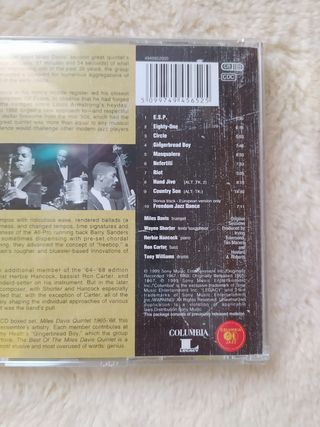 CD MILES DAVIS QUINTET 1965-68 JAZZ
