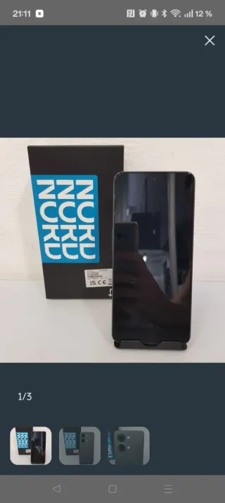 OnePlus Nord 3 256GB Negro "muy cuidado"