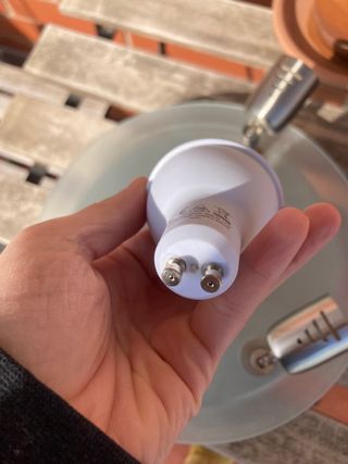 Lámpara de techo moderna cristal y metal