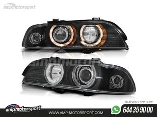 FAROS DELANTEROS OJOS DE ANGEL PARA BMW SERIE 5 E39 / BERLINA / TOURING