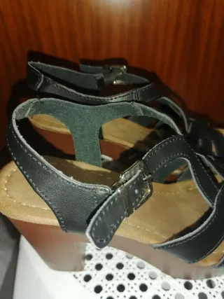 Zapatos tacón plataforma negros