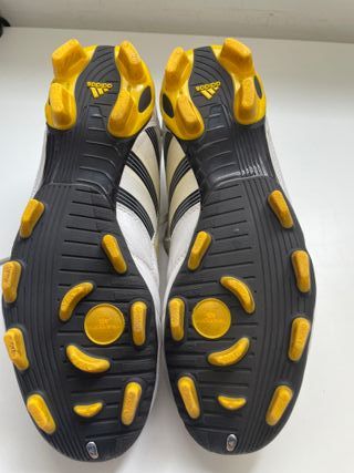 Botas Fútbol Adidas Predator Plata/Amarillo