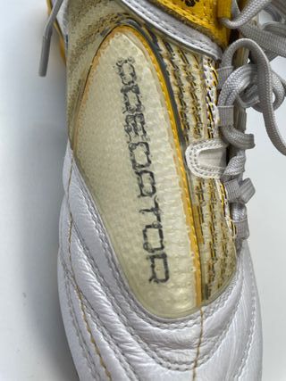 Botas Fútbol Adidas Predator Plata/Amarillo