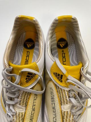 Botas Fútbol Adidas Predator Plata/Amarillo