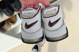 Scarpe Nike Air More Uptempo Beige/Bianco