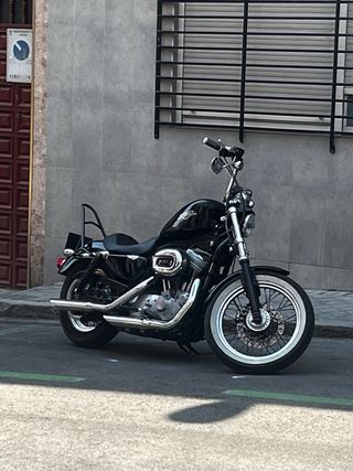 Sissy Bar Sportster Negro