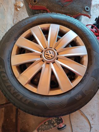 Llantas VW T6 con neumáticos Dunlop