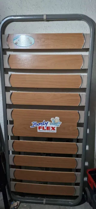 Somier Body Flex Madera y Metal