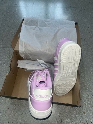 Adidas Zapatillas Rosa y Blancas