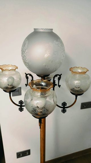 Lampara de pie vintage
