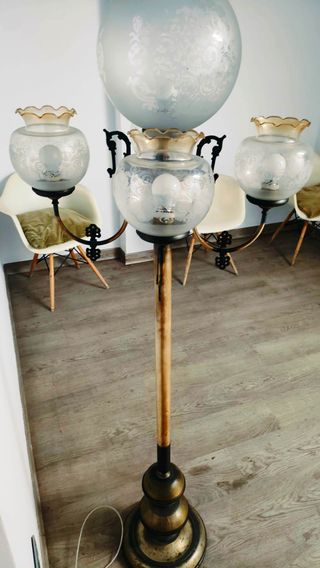 Lampara de pie vintage