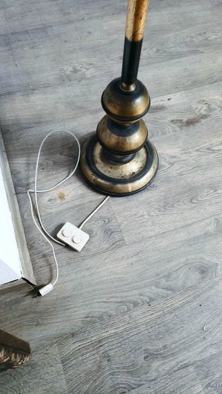 Lampara de pie vintage