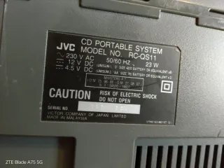 Radio CD JVC RC-QS11