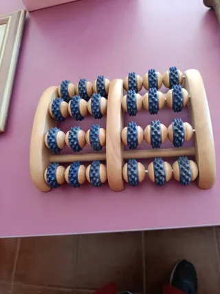 Masajeador de pies de madera