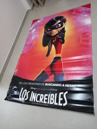 2 Póster pelicula Los Increíbles Disney Pixar.