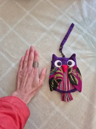 Monedero Búho Multicolor
