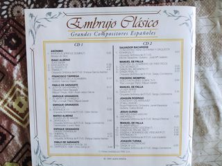 Doble CD Embrujo Clásico - Grandes Compositores