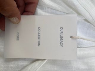 Our Legacy Camicia Coco Bianco Taglia L