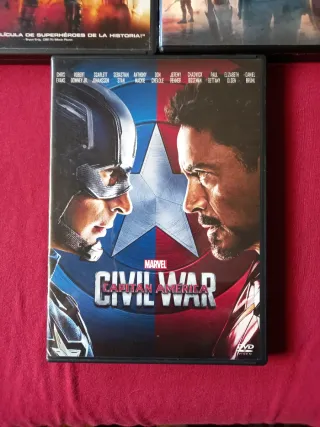 Pack 3 Películas Capitán América DVD