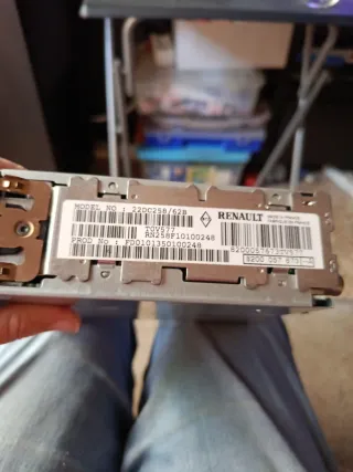 Radio Cassette original para vehículos Renault