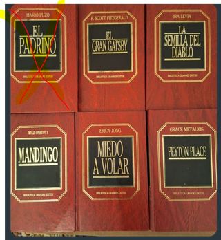 COLECCIÓN 5 LIBROS GRANDES ÉXITOS