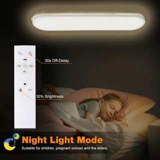 Lámpara Techo LED Ovalada 80cm RGB