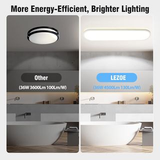 Lámpara Techo LED Ovalada 80cm RGB