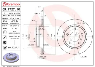 Discos Freno Brembo BMW E46 E36