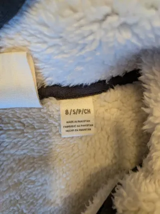 Roxy Sudadera con forro polar negro