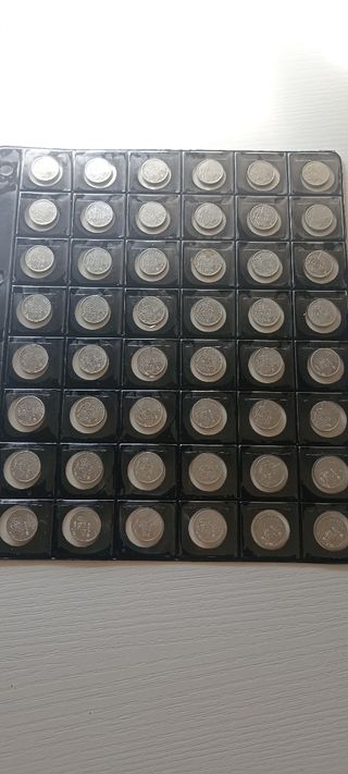 Lote 48 monedas 1 Peseta (1989-1999)