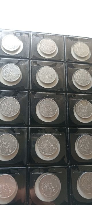 Lote 48 monedas 1 Peseta (1989-1999)