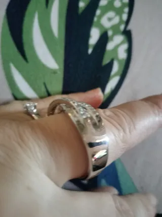Anillo Plata Circonitas Talla 29