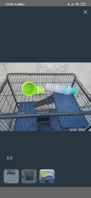 Jaula para chinchillas, roedores o hurones