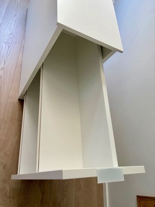 Arcón extraíble lacado blanco