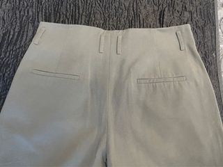 Pantalón recto Zara beige