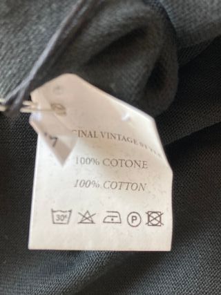 Original Vintage Style T-shirt Nera S