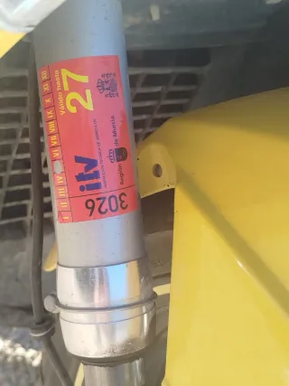 Gilera Runner 50 Scooter Amarillo/Negro