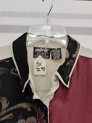 Camisa Negra Silk Road Treasure Talla M