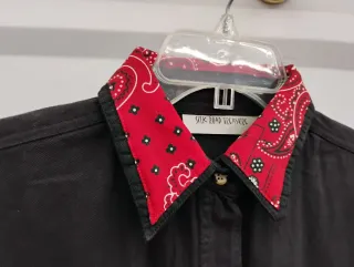 Camisa Negra Silk Road Treasure Talla M