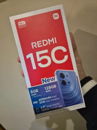 4x Xiaomi Redmi 15C 8GB+128GB precintados