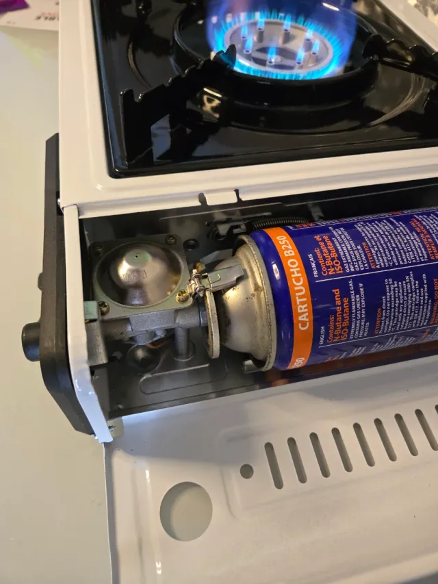 Cocina de Gas Portátil + Cartucho todo nuevo