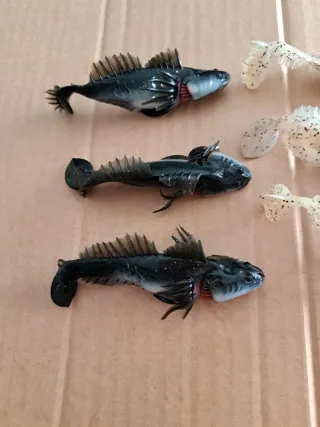 Señuelos de pesca imitación pez (6 unidades)