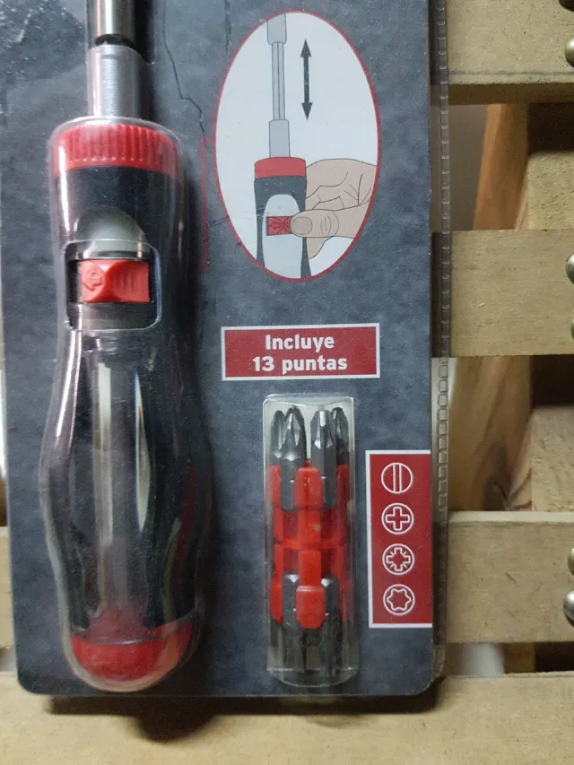 Destornillador de carraca Powerfix Profi