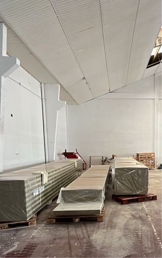 Montaje panel sándwich