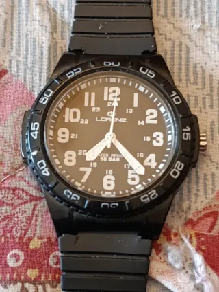 Orologio lorenz Nero