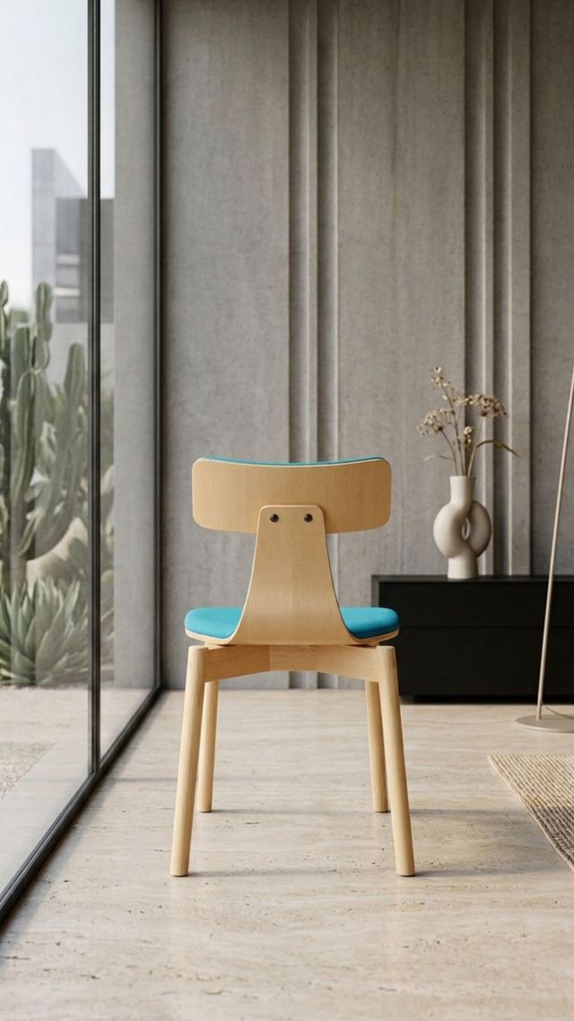 SIlla 40 de Sancal respando rectangular