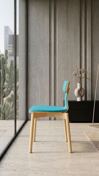 SIlla 40 de Sancal respando rectangular