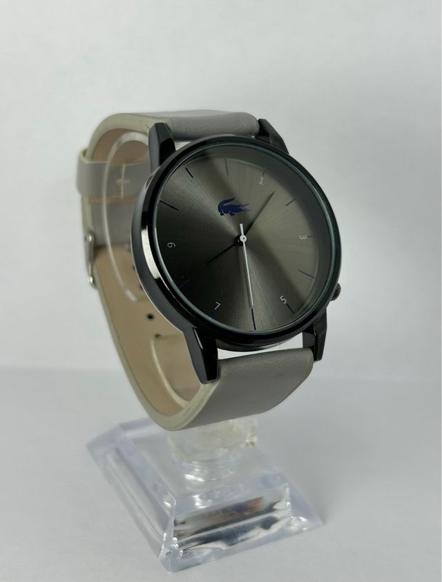 Reloj Cuarzo Negro y Gris